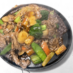 Best House Special on Sizzling Plate 本樓鐵板燒 in Des Plaines, IL